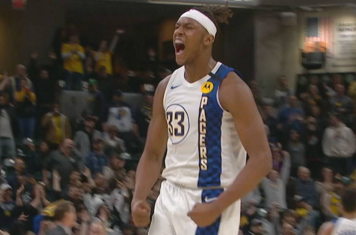 Myles Turner y Anthony Davis destacaron en la jornada del 27/F en la NBA