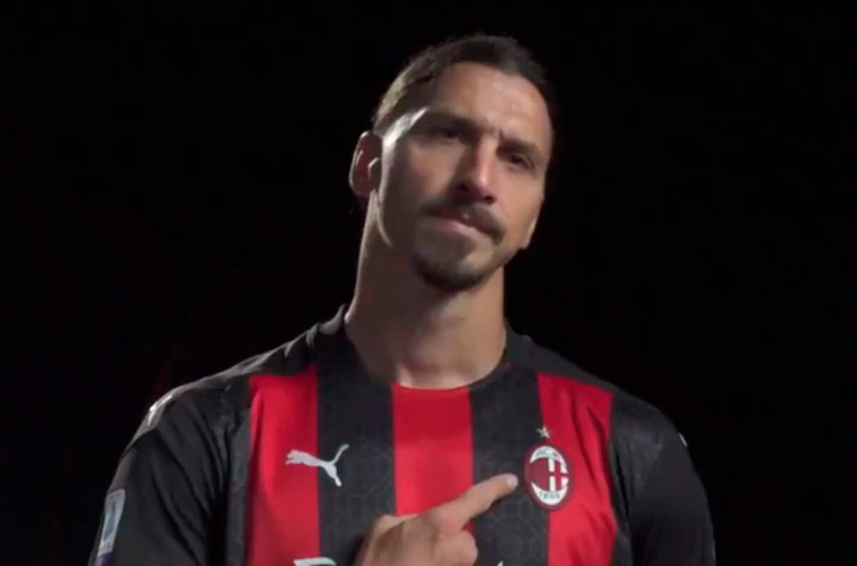 Milan dio a conocer el número que usará Zlatan Ibrahimovic