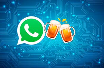 WhatsApp: ¿Cuál es el significado del emoji de los schops chocando entre sí?