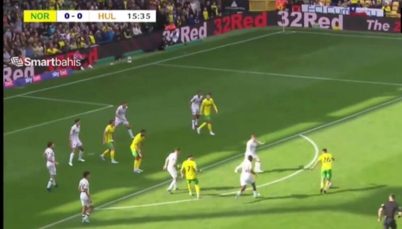 y un tremendo golazo para el Norwich City.