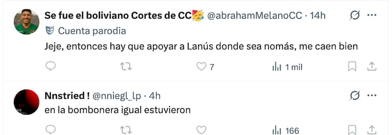 La publicación de los albos generó una ola de comentarios en redes sociales por parte de hinchas de la U.