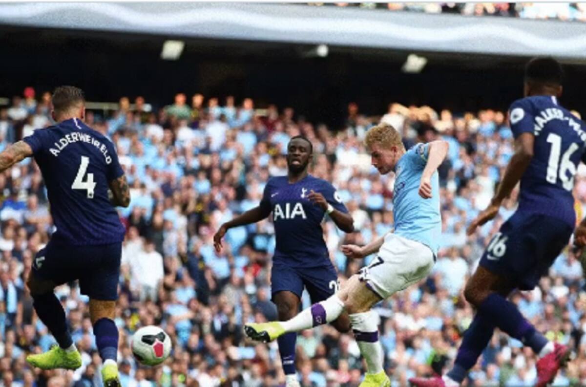 Manchester City y Tottenham regalaron un vibrante empate en la Premier League