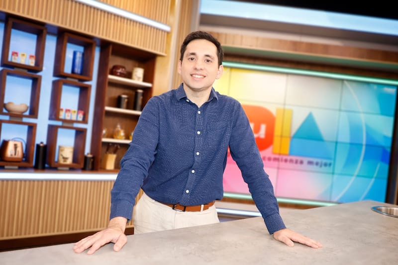 El periodista será, desde este viernes, panelista de Tu Día.