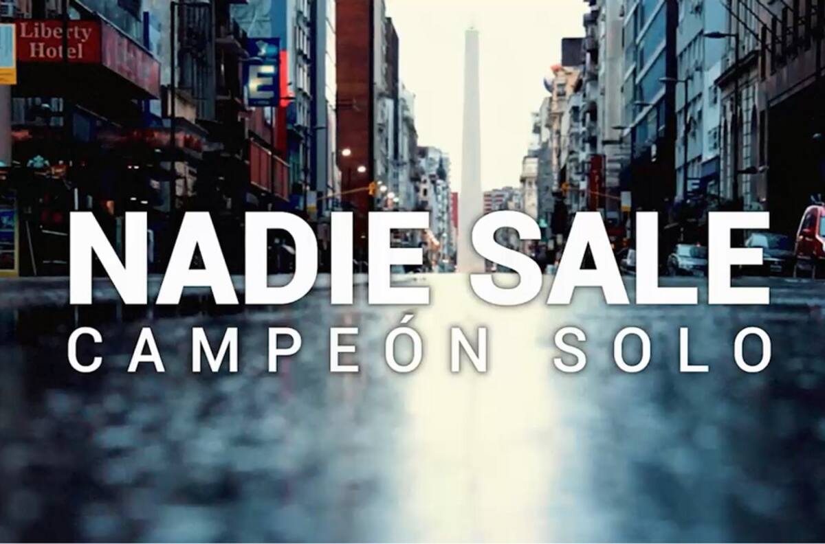 Nadie sale campeón solo: La emocionante campaña de la AFA para concientizar sobre el coronavirus