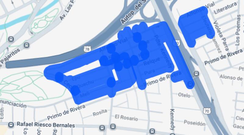 Esta zona tendrá corte de luz el miércoles. Créditos: Enel.