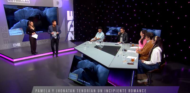 En “Zona de Estrellas”, Daniela Aránguiz protagonizó un particular momento después de lanzare un coqueto comentario a Mario Velasco.