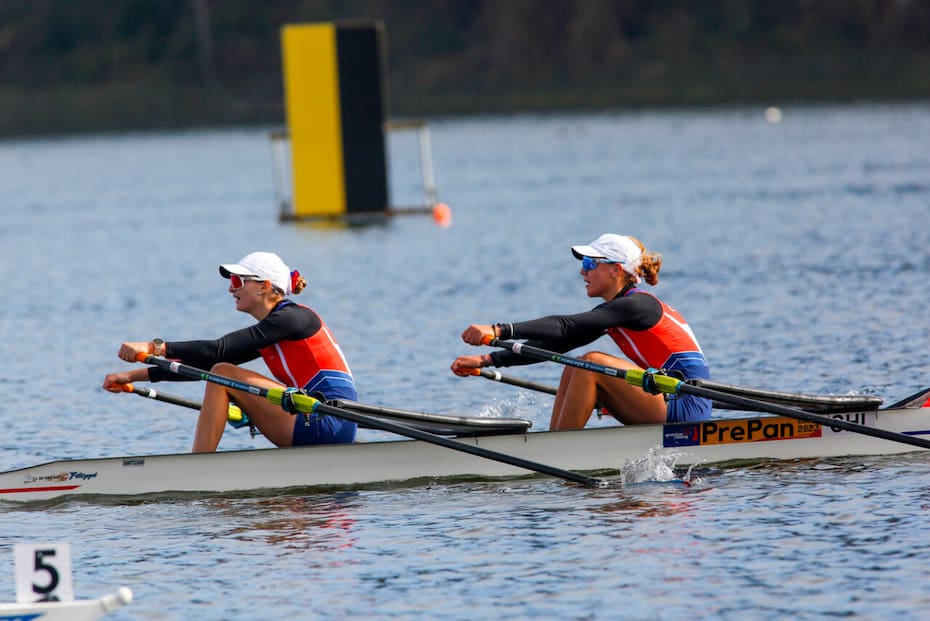Chile sacó ventajas en el remo (Foto: Photosport)