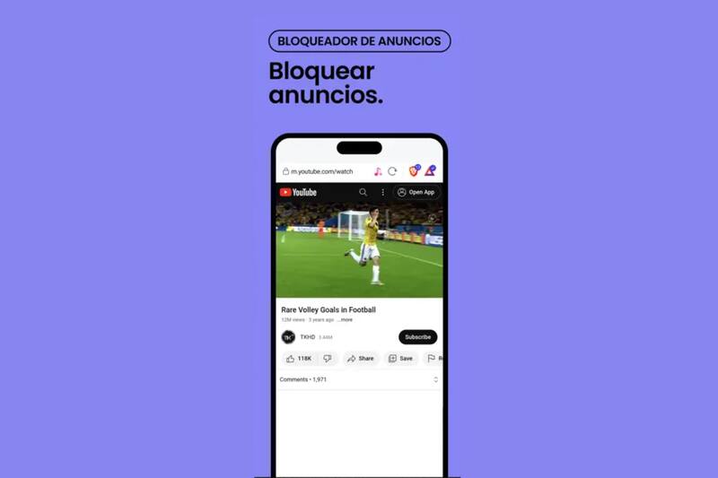 con esta aplicación.