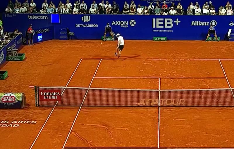 venció a Carlos Alcaraz en Buenos Aires.