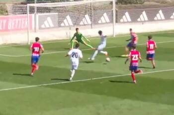 ¡Solo 15 años! El hijo de Marcelo dio increíble asistencia en la Sub-19 del Real Madrid