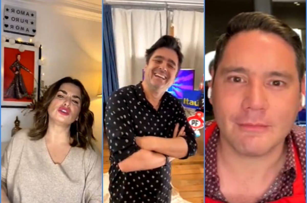 “Lo haces mier... todo el rato”: Íngrid Cruz le paró los carros a Jorge Zabaleta en vivo por molestar a Pancho Saavedra