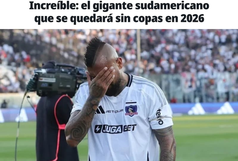 El reconocido medio argentino hizo eco del fracaso de Colo Colo