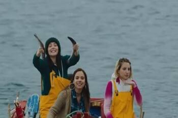 Magdalena Muller comparte imágenes del detrás de cámara del rodaje de "Amar Profundo" en el Bío Bío