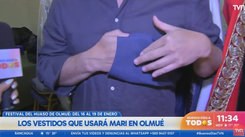 El comunicador adelantó el color de su traje para Olmué 2025.