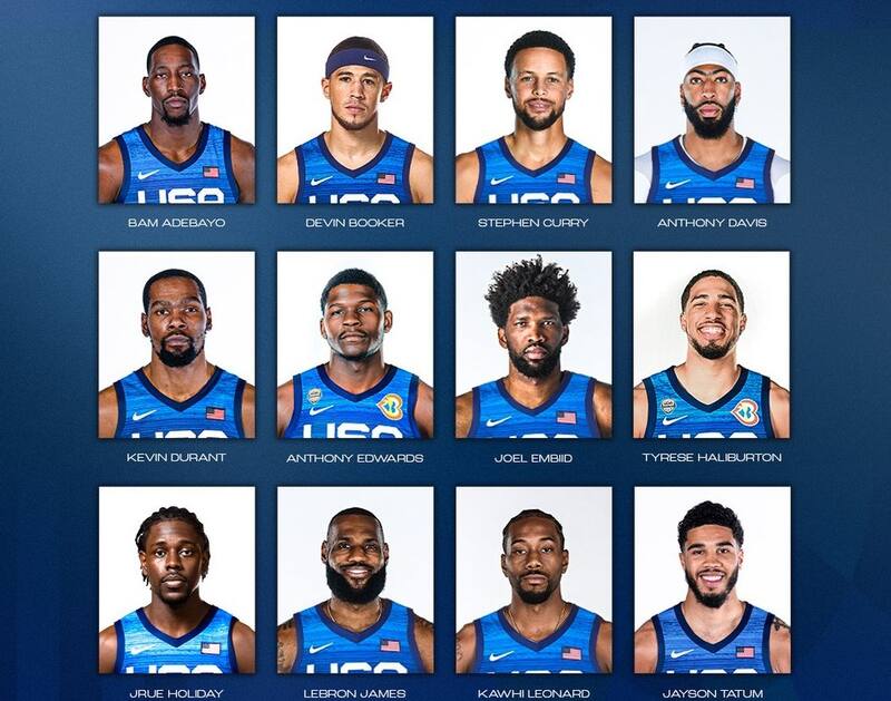 La nómina del Dream Team para París 2024.