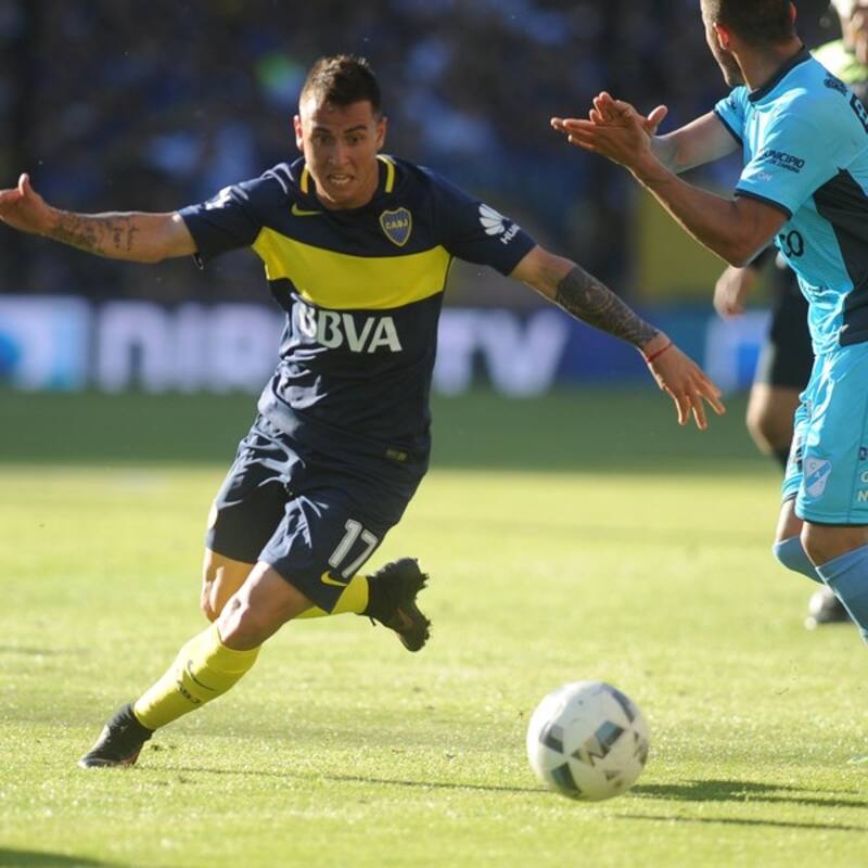 Nazareno Solís en Boca Juniors.