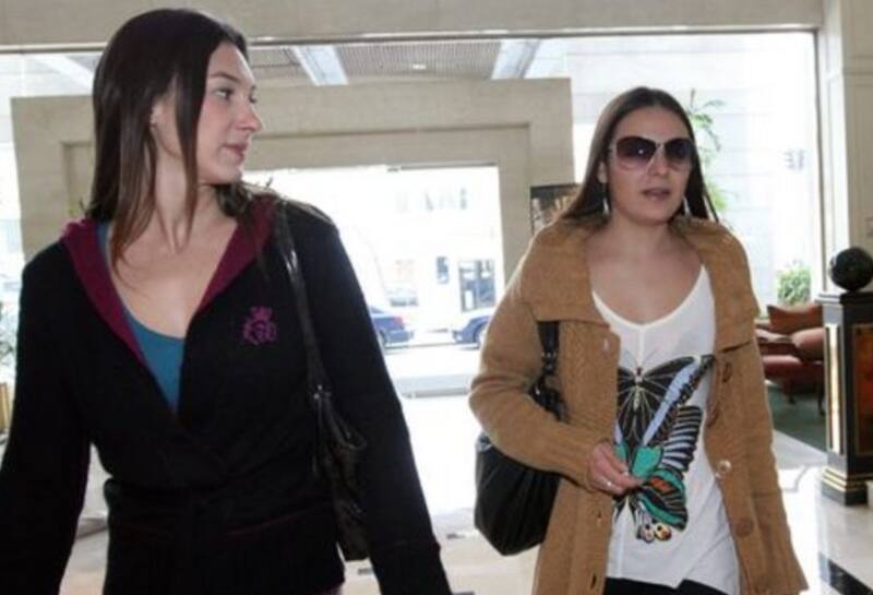 Foto del recuerdo de Janis Pope y Andrea Dellacasa.