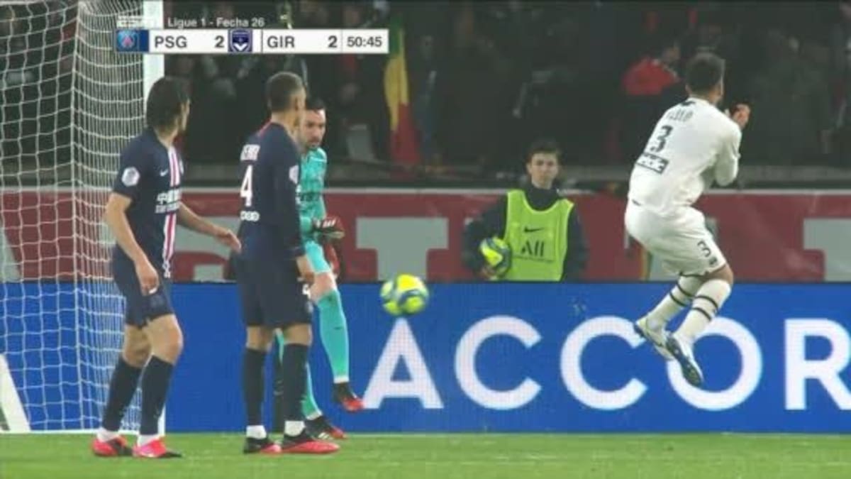 El garrafal error del portero del PSG que terminó en un gol para Bordeaux