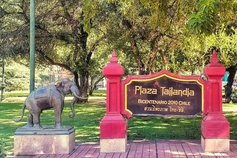 La edificación del espacio fue un regalo del país asiático durante el Bicentenario de Chile en el año 2010.