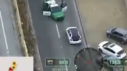 VIDEO | Dron de vigilancia permitió detener a dos sujetos que lanzaban pelotas con droga hacia una cárcel de Valparaíso