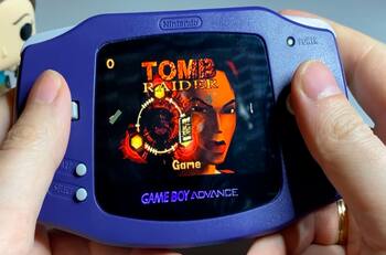 VIDEO | Fanático hizo correr Tomb Raider de PlayStation en una Game Boy Advance