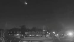 VIDEO | Así se observó el pasó de un brillante meteorito en los cielos de Londres