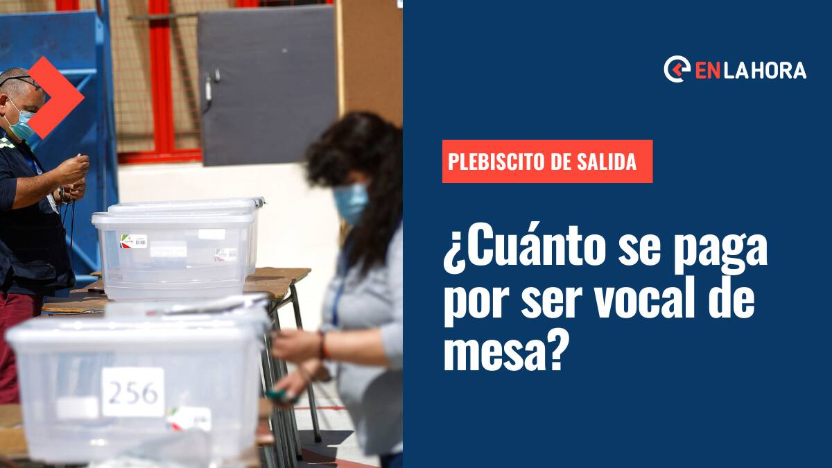Bono Vocal de Mesa: ¿Cuánto pagan por ser vocal de mesa en el Plebiscito 2022?