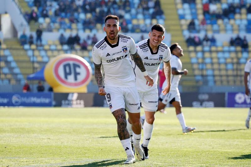 marcó su primer gol con la camiseta de Colo Colo. Foto: Agencia Aton.