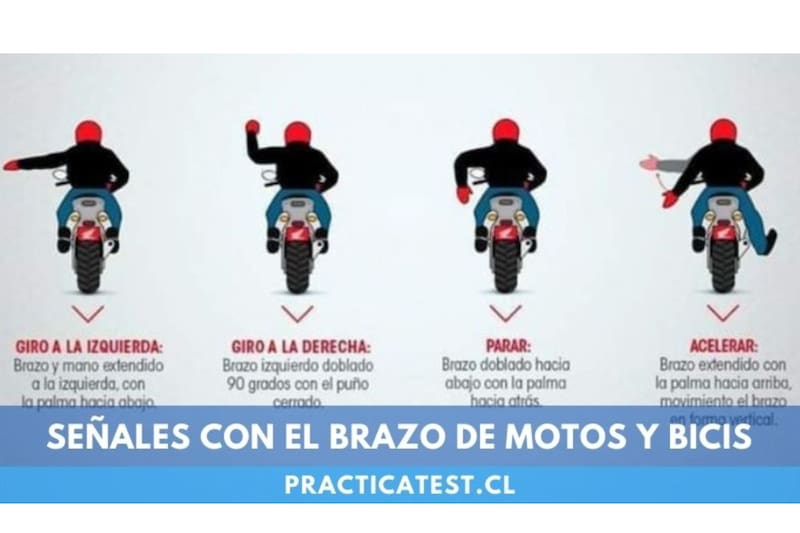 En comparación con los conductores de automóviles, los motociclistas tiene una señal más.