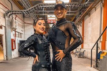 Jazz Torres sufrió una grave caída durante su presentación en la final de "Aquí se baila"