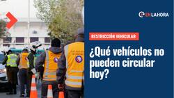Restricción Vehicular | ¿Qué vehículos no pueden circular este miércoles 31 de agosto?