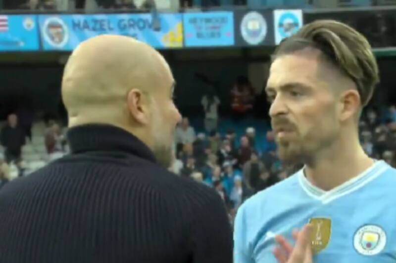 recriminando a Grealish