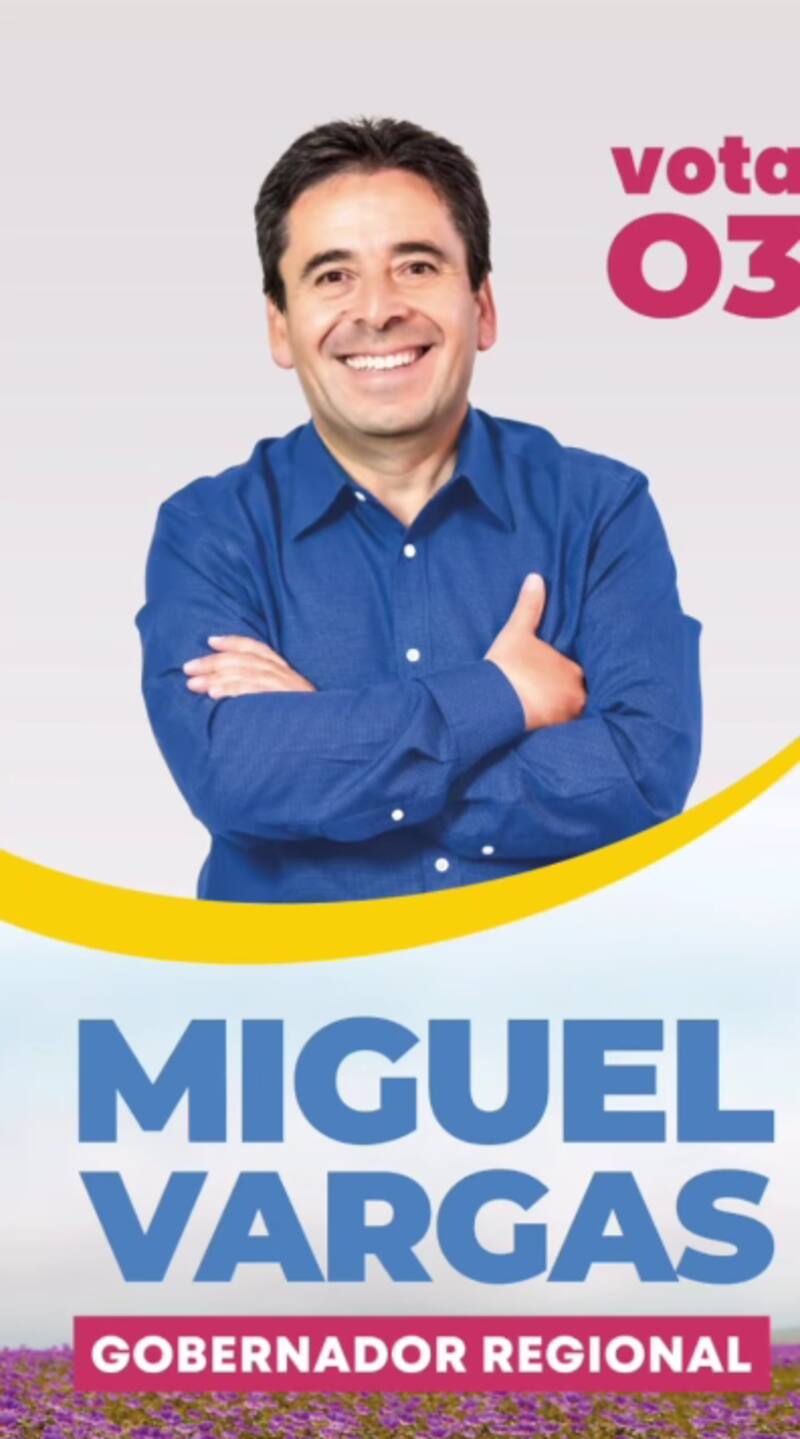 Miguel Vargas obtuvo el 54,5% de los votos en esta segunda vuelta.