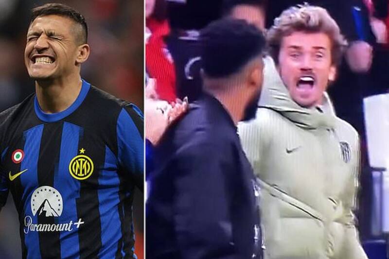 Antoine Griezmann tuvo un feo gesto con Alexis Sánchez y los chilenos en masa inundaron las redes sociales del francés.