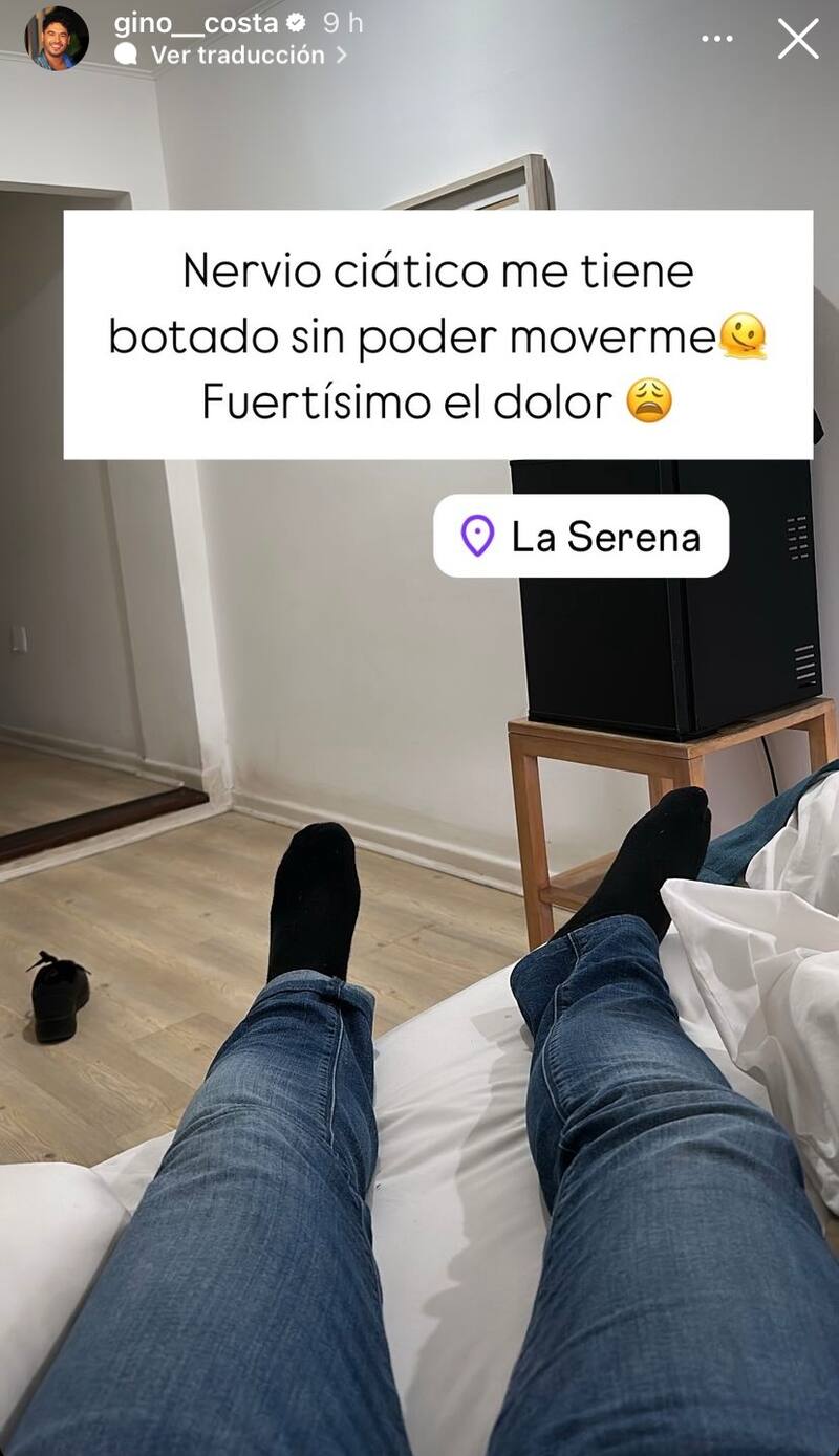 Gino Costa sufrió doloroso impasse en La Serena.