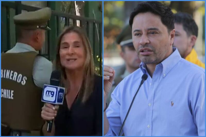 Paulina de Allende Salazar y Rodolfo Carter tuvieron distinta suerte al decirle "Pacos" a Carabineros