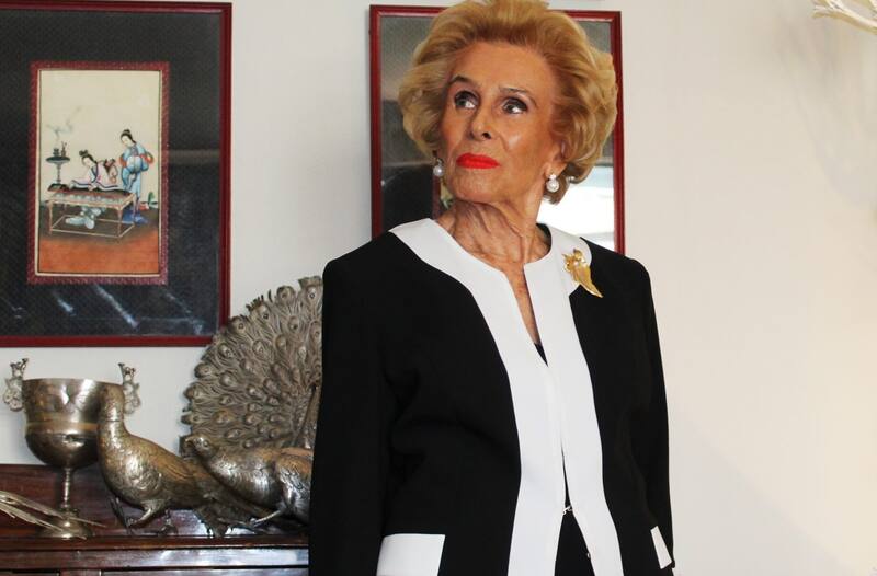 Mary Rose Mac-Gill tiene 90 años cumplido en octubre. Créditos: Instagram