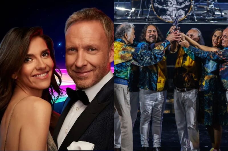 Recibieron el galardón máximo del Festival de Viña 2023.
Foto: Diego Martin / Agencia Uno.