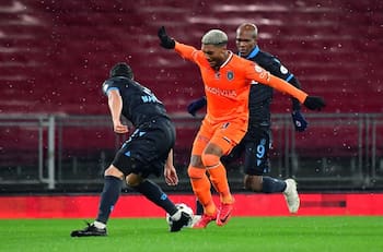 No pudo celebrar: Junior Fernandes debutó con Istanbul Basaksehir perdiendo la Supercopa de Turquía