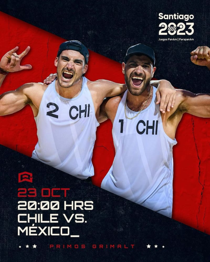 Primos Grimalt en Santiago 2023.