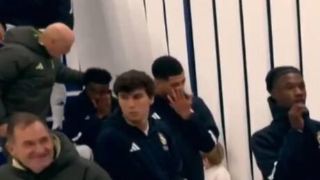 VIDEO | No soportó: pifias en el Bernabéu hicieron llorar a Vinícius Jr.