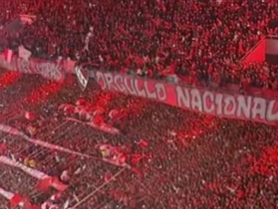¡Vaya ambiente! El recibimiento que tuvo Independiente en la semifinal del fútbol argentino