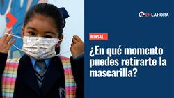 Minsal: ¿En qué momentos puedes retirarte la mascarilla y cuándo sí tienes que usarla?