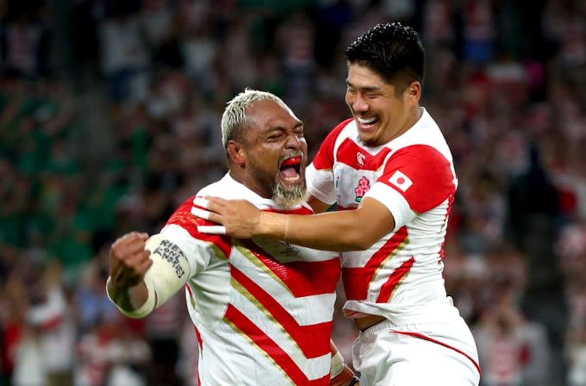 Sorpresa gigante: Japón venció a Irlanda en el Mundial de Rugby