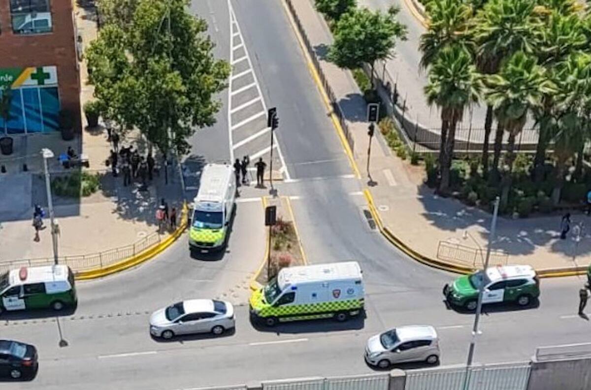 VIDEO | Balacera en Mall Plaza Vespucio: confirman dos detenidos y un civil herido