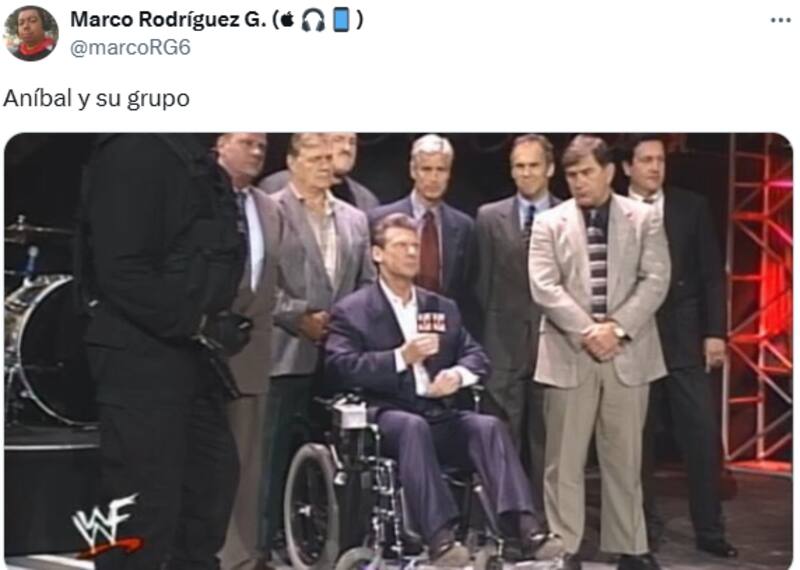 El presidente de Blanco y Negro fue blanco de memes tras la agresión en Colo Colo