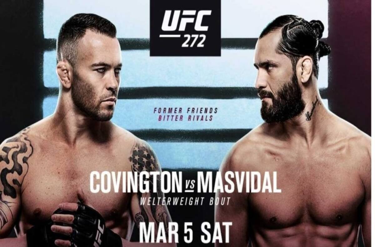 UFC 272 | Jorge Masvidal vs Colby Covington: hora y dónde ver en vivo por TV y online