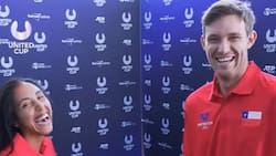 VIDEO | ¿Empanadas?: El gracioso momento que el bilingüe Nico Jarry protagonizó con Daniela Seguel en la United Cup