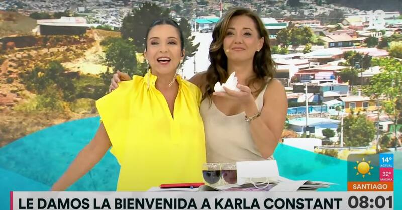 La conductora de Palabra de Honor acompañará a Priscila Vargas en el matinal Tu Día de Canal 13. (Captura Canal 13)