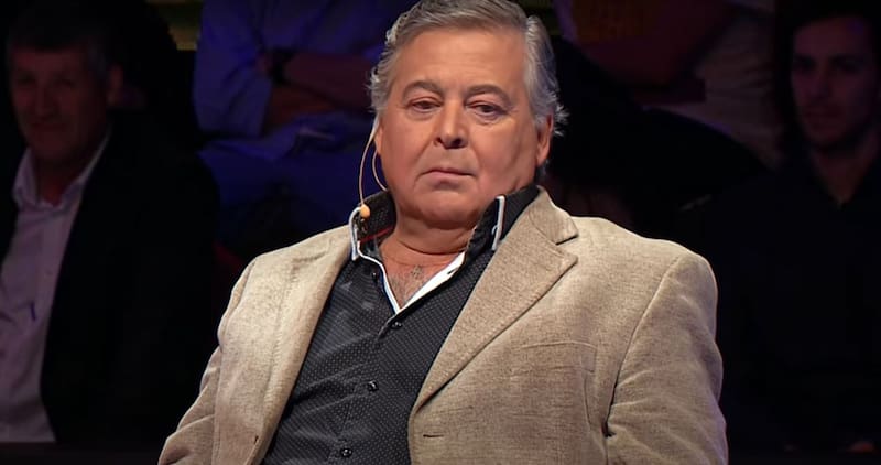 Ernesto Belloni en su participación en Vértigo, programa de Canal 13